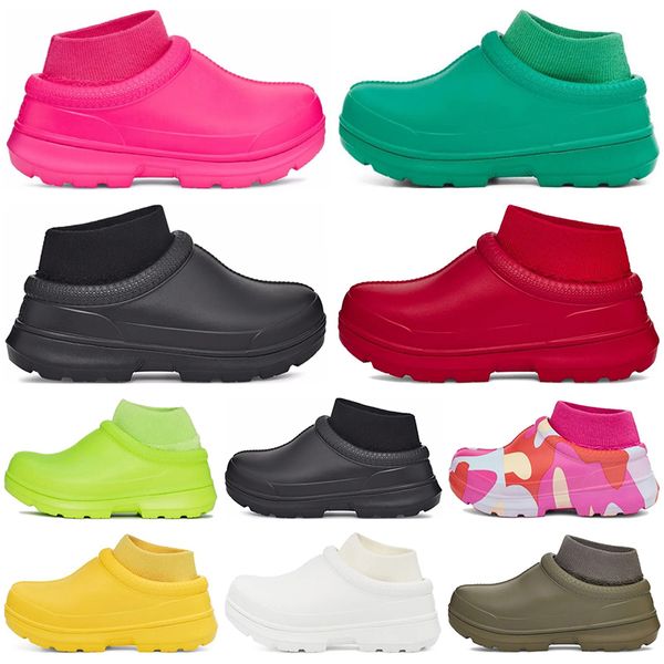 

2023 australia tasman boots mini tasmans rubber booties for women platform designer red simple fashion girl student winter boots size 35-42, Black