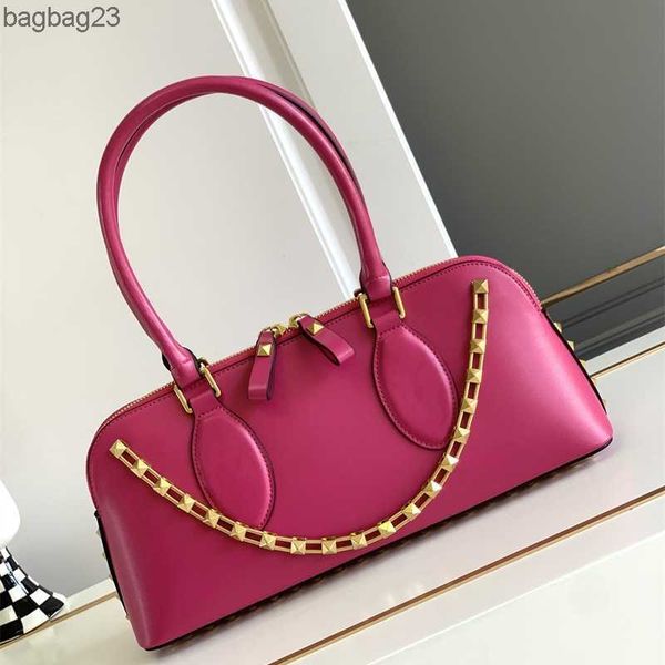 

valentiino bag lady purse designer bags show style genuine leather underarm boston with 100 straps rivet chain strap crossbody small square
