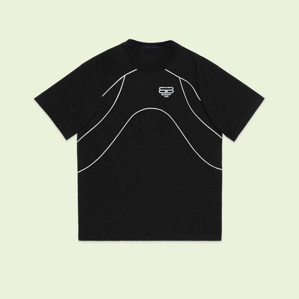 

men's plus tees & polos custom woven and dyed fabric with comfortable and soft texture. embroidered graffiti letter on the chest, loose, Black;brown