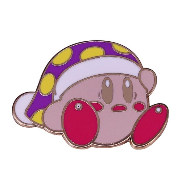 

wearing a nightcap pink elves hard enamel pin cute cartoons kabii badge brooch accessories fan gift9349461, Blue