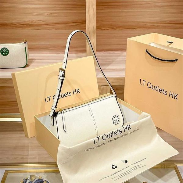 

65% off 2023 new bagdesigner hong kong's tody brunt tb genuine women's bag new fashion triangle cross shoulder small bag