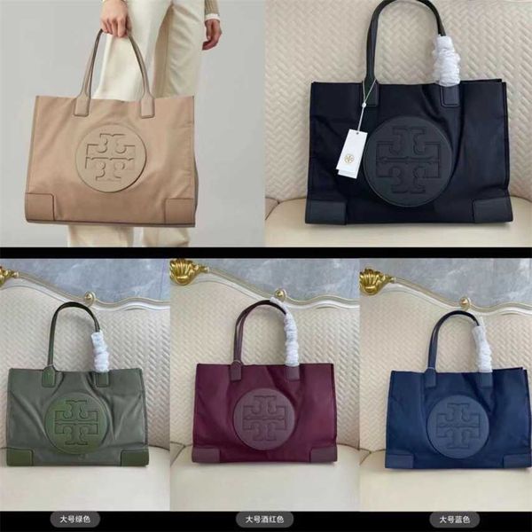 

68% off 2023 new bagdesigner new women's european and american fashion simple nylon solid color large capacity tote bag handbag