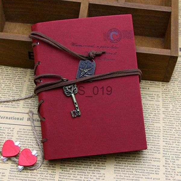 

briefs panties classic retro notebooks pu cover string key bound blank notebook notepad travel journal diary sketchbook x0625, Red;black
