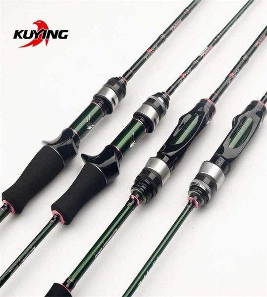 

kuying teton 175m 503910quot 18m 60390quot carbon spinning casting stream fast speed action soft lure fishing rod pole6175355