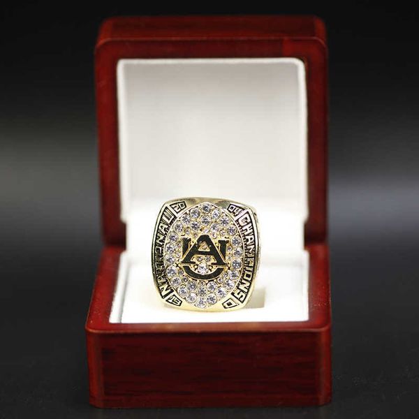 

ncaa 2004 auburn tigers championship ring, Golden;silver