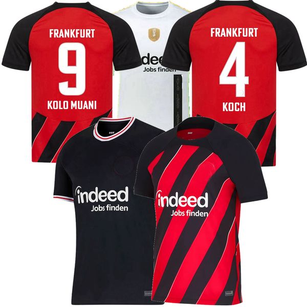 

2023 2024 eintracht frankfurt soccer jerseys m.gotze jakic kolo muani borre rode sow alario knauff lindstrom tuta marmoush ngankam skhiri 23, Black;yellow