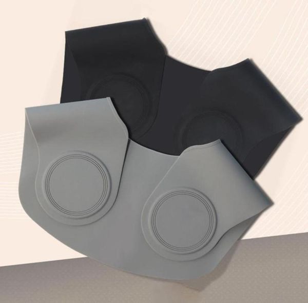 

hair brushes silicone shoulder pad shawlsalon cutting collar nonslip cape wrap for haircut dye barber styling tool3948812, Silver