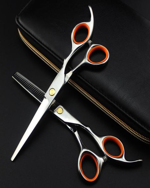 

professional japan 440c 6 inch hair scissors set cutting barber makas haircut hair scissor thinning shears hairdressing scissors1870006