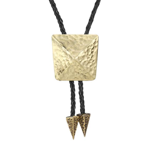 

bolo ties kdg western cowboy zinc alloy bolo tie western rodeo geometric tie men and women couple gifts hkd230719, Red