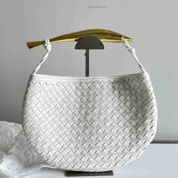 

women's designer sardine bag handbag 23 genuine leather woven half moon one shoulder hand cross body 2 jiir