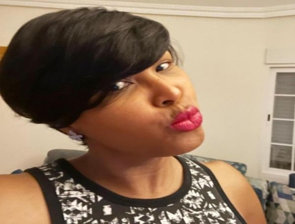 

african human hair short none lace front wigs for black women unprocessed full machine made brazilian wig8668621, Black;brown