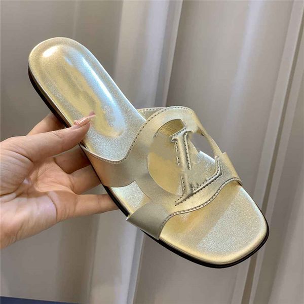 

fashionable beach shoes 2023 luis luxurious design, retro decoration, men's and women's summer leather canvas rubber flat bottomed
