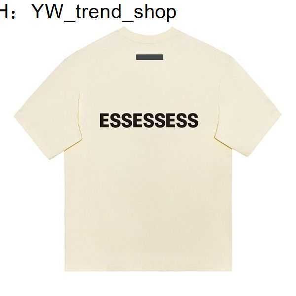 

mens tshirts designer chest letter laminated print short sleeve high street loose oversize casual essent t shirt cotton for men and women 1, White;black