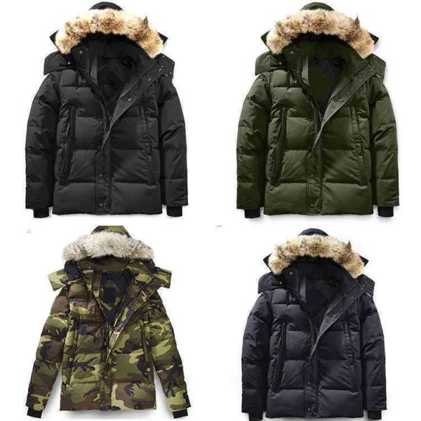 

2023AW Winter Down Jacket Hooded Thick Wyndham Coat Men and Women Downs Jackets Warms Coats For Gentlemen Cold Protection Windproof Outwear Size XS-3XL, Yellow