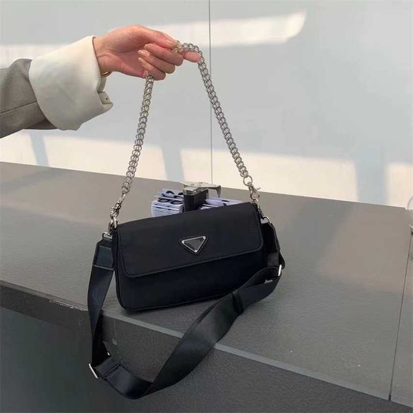 

67% off 2023 new bagdesigner black new korean ins vintage fashion handbag underarm nylon shoulder versatile small bag for women