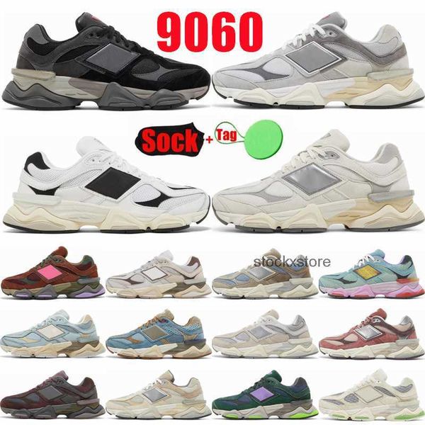 

shoes casual designer 9060 mens womens running shoes rain cloud sea salt penny cookie pink white black outdoor sneakers trainers 36-45
