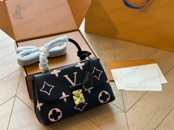 

designer bag luxury bag madeleine bag women handbag classic embossed bag leather bag fashion crossbody bag shoulder bag underarm bag stylish