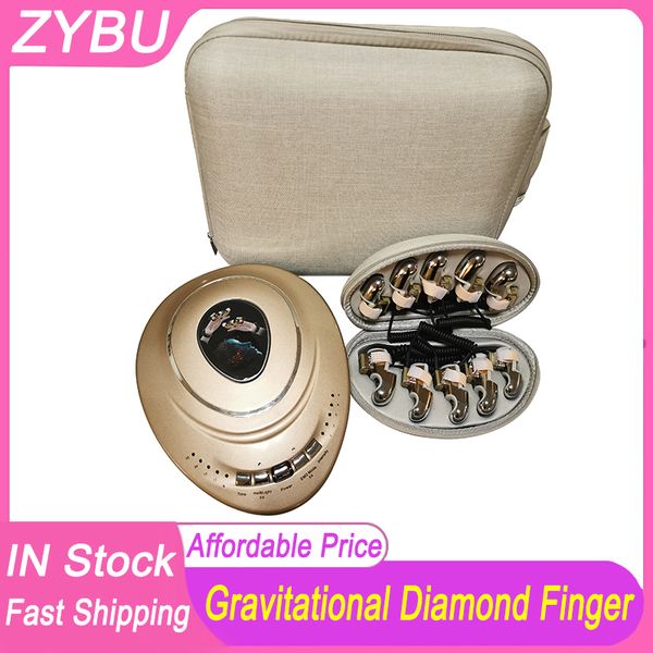

portable golden finger beauty machine face lifting body massage micro current ems rf radio frequency physio therapy health care gravitationa