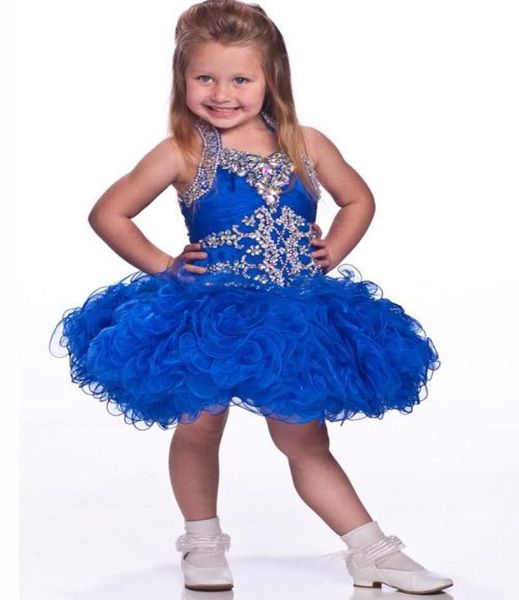 

cupcake pageant dresses girls purple ball gowns organza beaded crystals short children 2019 flower girl special party dress 7624276, White;red