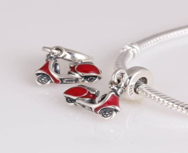 

authentic 925 sterling silver bead motorcycle charm european women diy jewelry fits for p original bracelet2254495