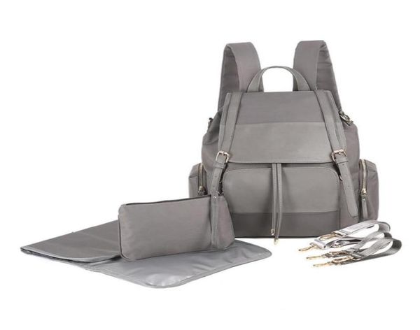 

pu leather diaper backpack large capacity mummy maternity nappy bags baby stroller storage bag waterproof nursing6735804
