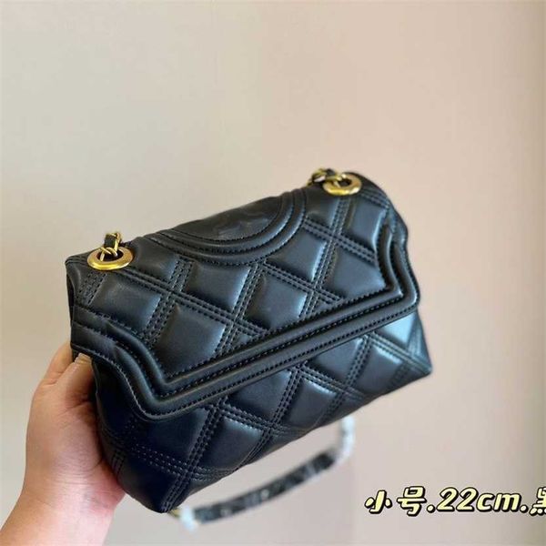 

62% off 2023 new bagdesigner new tb fashion versatile flip mail cowhide diamond embossed multi compartment single shoulder crossbody chain b