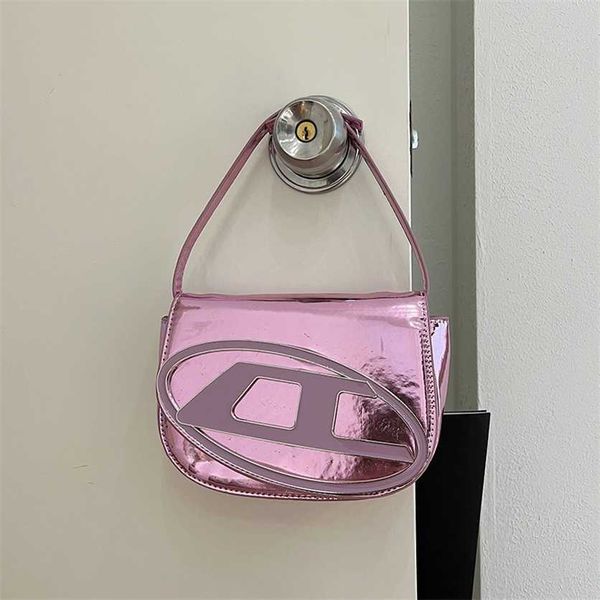 

65% off 2023 new bagdesigner new shoulder women's underarm bright face crossbody large capacity small square bag factory fashion style