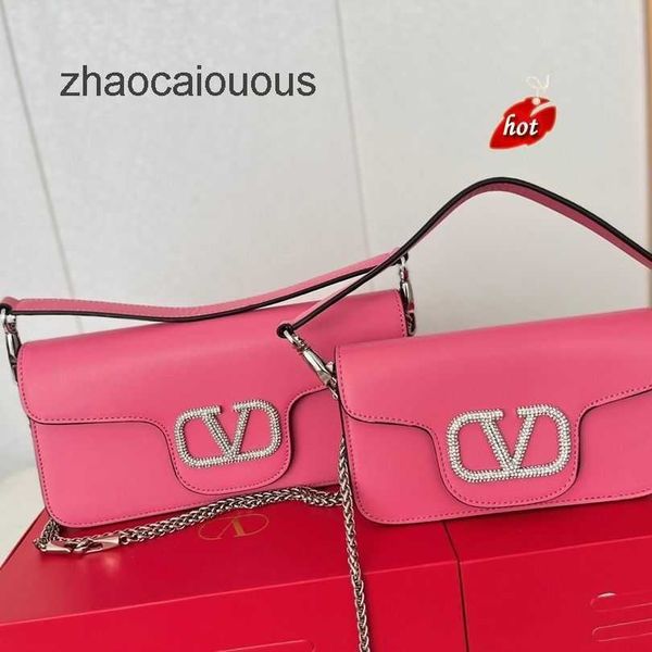 

rhinestone valentins new women bags luxury handbags classic handbag designer 2023 v women's lightweight shoulder handheld style fz0j