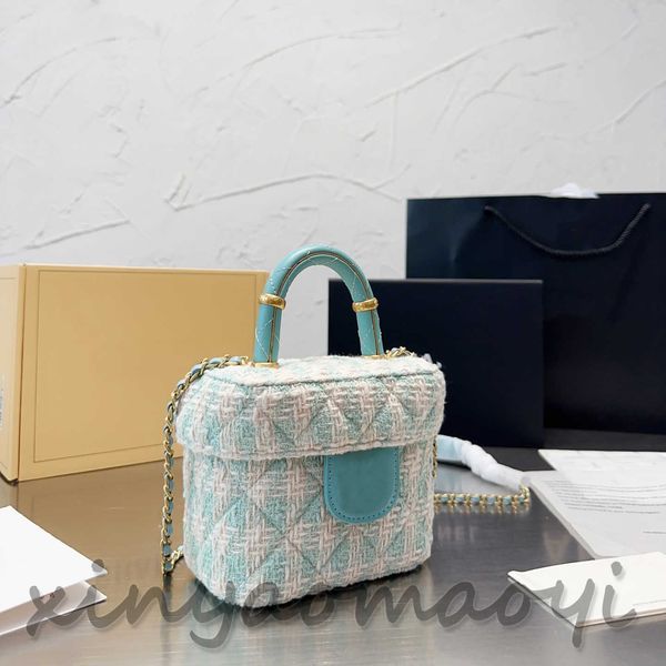 

plaid cowhide handle tweed bag, designer luxury clutch bag shoulder bag crossbody bag, butt bag, version