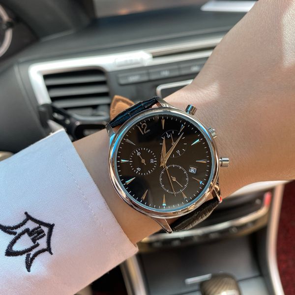 

luxury men's watch automatic mechanical watch 40mm men's all stainless steel waterproof collapsible buckle business watch, Slivery;brown