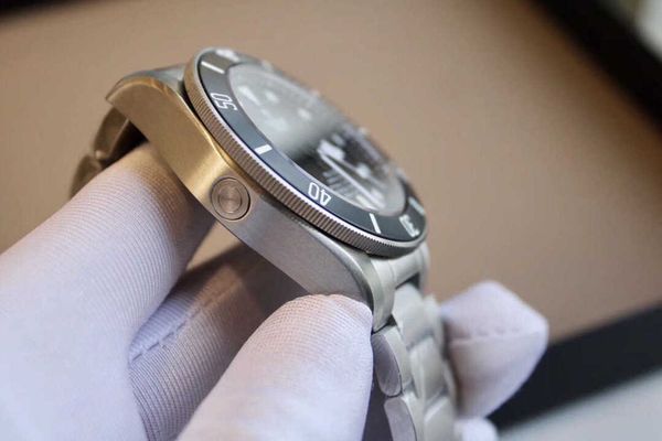 

superclone pelagos watch for men mechanical movement wristwatches 5zb6 titanium bezel sapphire mirror jason007 uhr montre de luxe with box, Slivery;brown