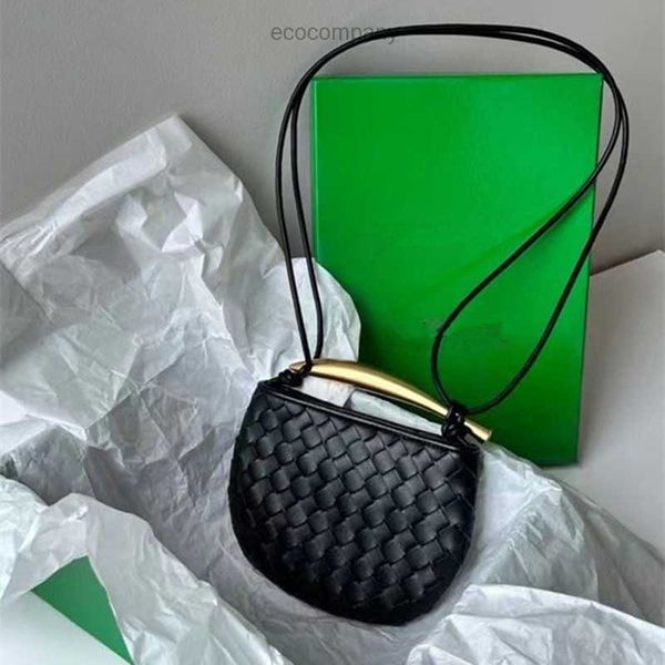 

solid designer sardine bag handbag woven portable dumpling color metal handle casual one shoulder cross body women's 61rh