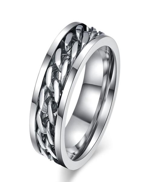 

316l stainless steel ip silver plated high polished men fashion rings 8mm size 6158767632