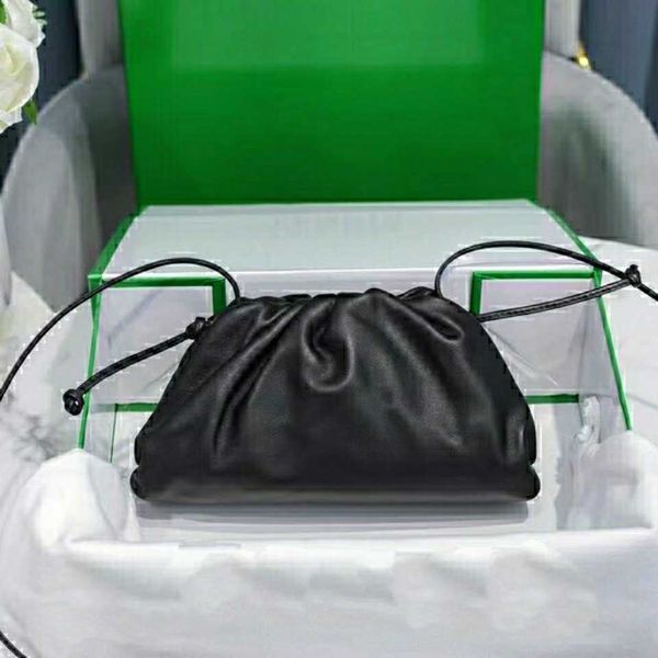 

botte bag venetes pouch genuine leather women's bag crossbody dumpling bag handheld bag cloud bag fold underarm small bag 8izp