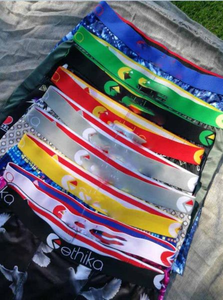 

random styles underpants men039s boxer underwear sports hiphop rock excise skateboard street quick dry polyester m6057859, Black;white