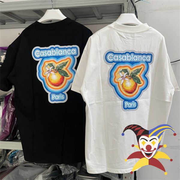 

mens tshirts orange casablanca paris tshirt womens white black oversized 230720