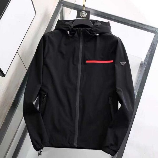 

mens jackets luxury designer hoodie coat windrunner jacket fashion hooded sports windbreaker casual zipper jacket clothing asian size m-3xl, Black;brown