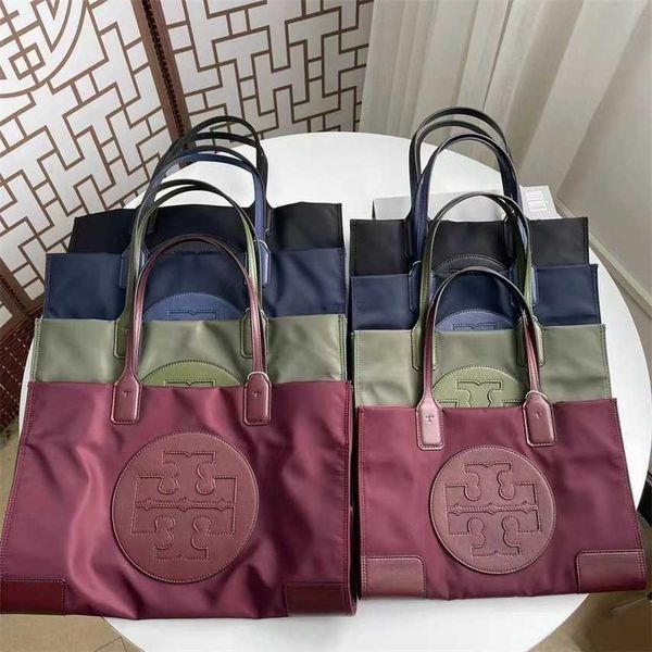 

68% off 2023 new bagdesigner foreign trade t family women's european and american fashion nylon tote handbag simple solid color large c