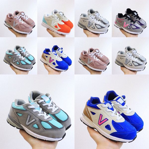 

toddlers kids shoes nb children youth big boy girls sports designer black grey white pink blue eur 26-37 shd3 d51m#