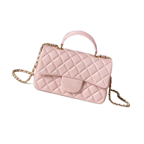 

9a cf diamond chain bag leather hand one shoulder crossbody small square bag premium casual