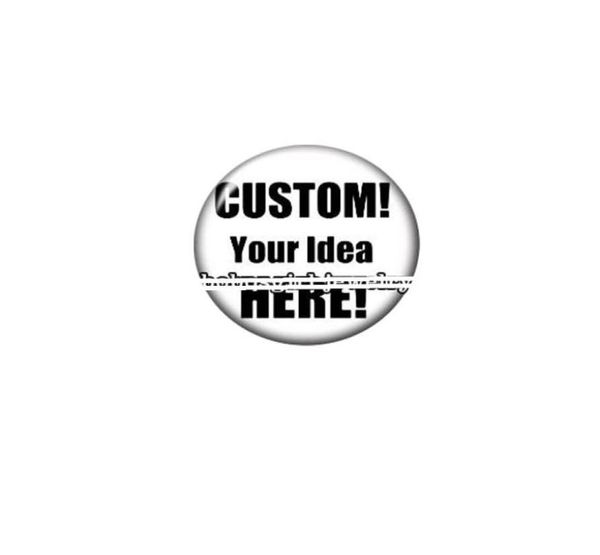 

custom 12161825mm round glass cabochon demo for snap charms earring dangles key chain refrigerator magnet diy women jewelry7511602, Bronze;silver