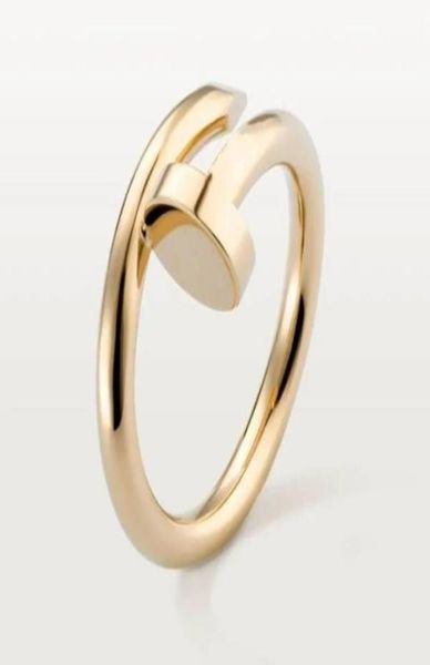 

designer nail ring luxury jewelry fan di ring female titanium alloy gold plated craft fashion popular accessories4494278, Golden;silver