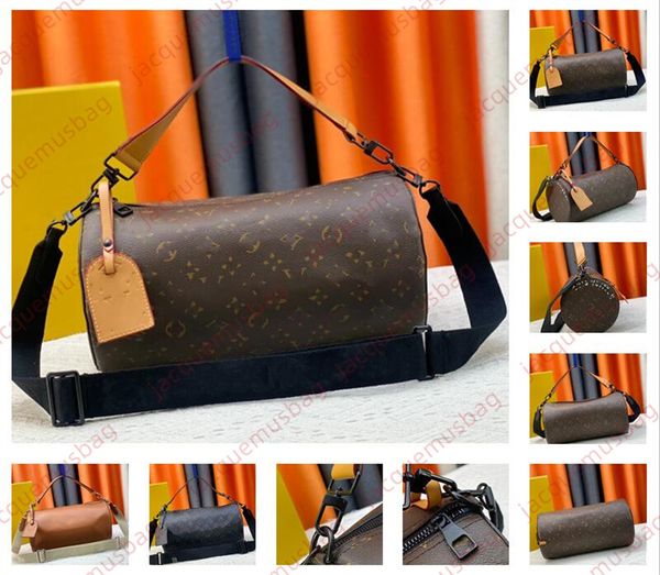 

soft polochon handbag l designer cylindrical bag tote women shoulder crossbody wallet men underarm bags subaxillary satchels armpit 4a quali