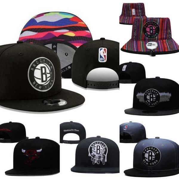 

75th snapbacks''brooklyn''nets''hat chicago''bulls''caps basketball hats adjustable fit ha, Black;white