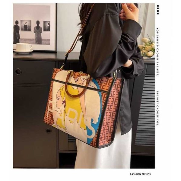 

68% off 2023 new bagdesigner women's crossbody large capacity tote new advanced fashion handbag light luxury shoulder bag