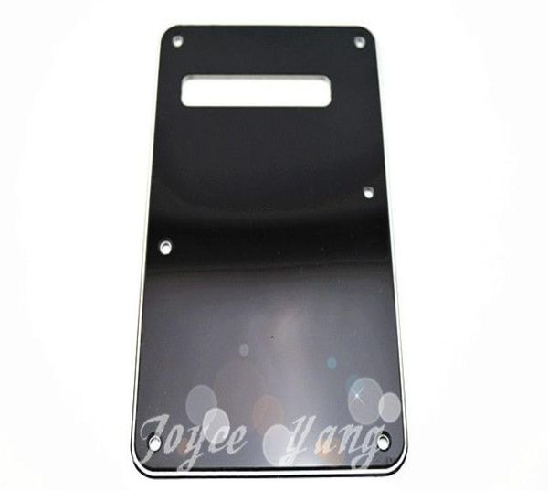 

niko black white 3 ply 1 line electric guitar back plate tremolo cover for fender strat style electric guitar pickguard1473931