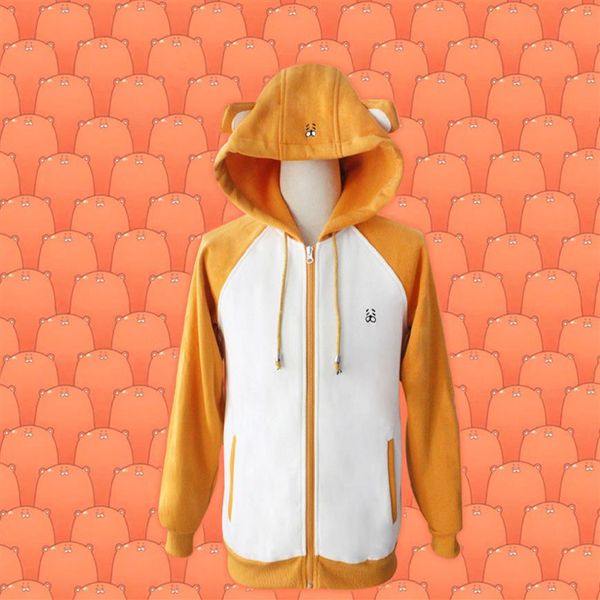 

himouto umaru-chan cosplay cotton zipper hood hoodies coat237e, Black