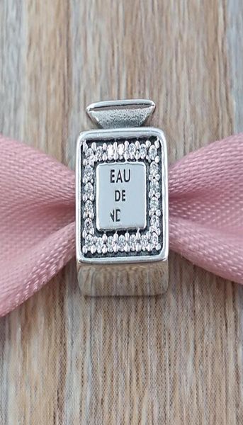 

andy jewel authentic 925 sterling silver beads signature scent charm charms fits european style jewelry bracelets & necklace 791889cz9435108, Black