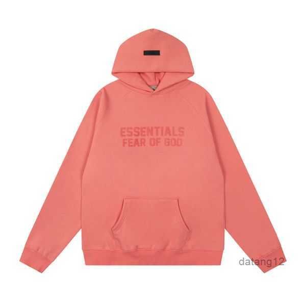 

2023 essentail men's and women hoodie designer hairy pullover sweatshirt loose essen black white classic casual style ess sportsl lette