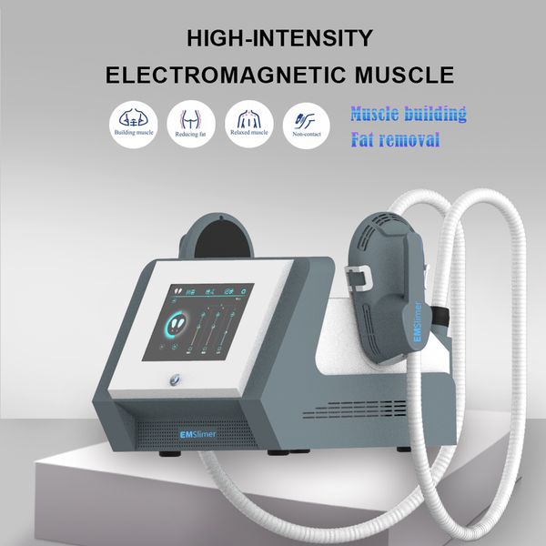 

muscles stimulate ems slimming machine muscle sculpt electromagnetic emslim cellulite reduction 2 handles stimulator trainer high energy foc